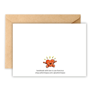 Bear Lion Hug • Greeting Card