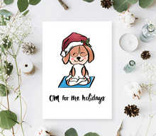 Load image into Gallery viewer, Om For The Holidays • Greeting Card