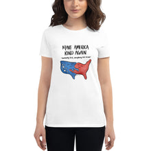 Load image into Gallery viewer, Make America Kind  • Women&#39;s Cut T-Shirt