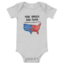Load image into Gallery viewer, Make America Kind Again • Baby Onesie Bodysuit