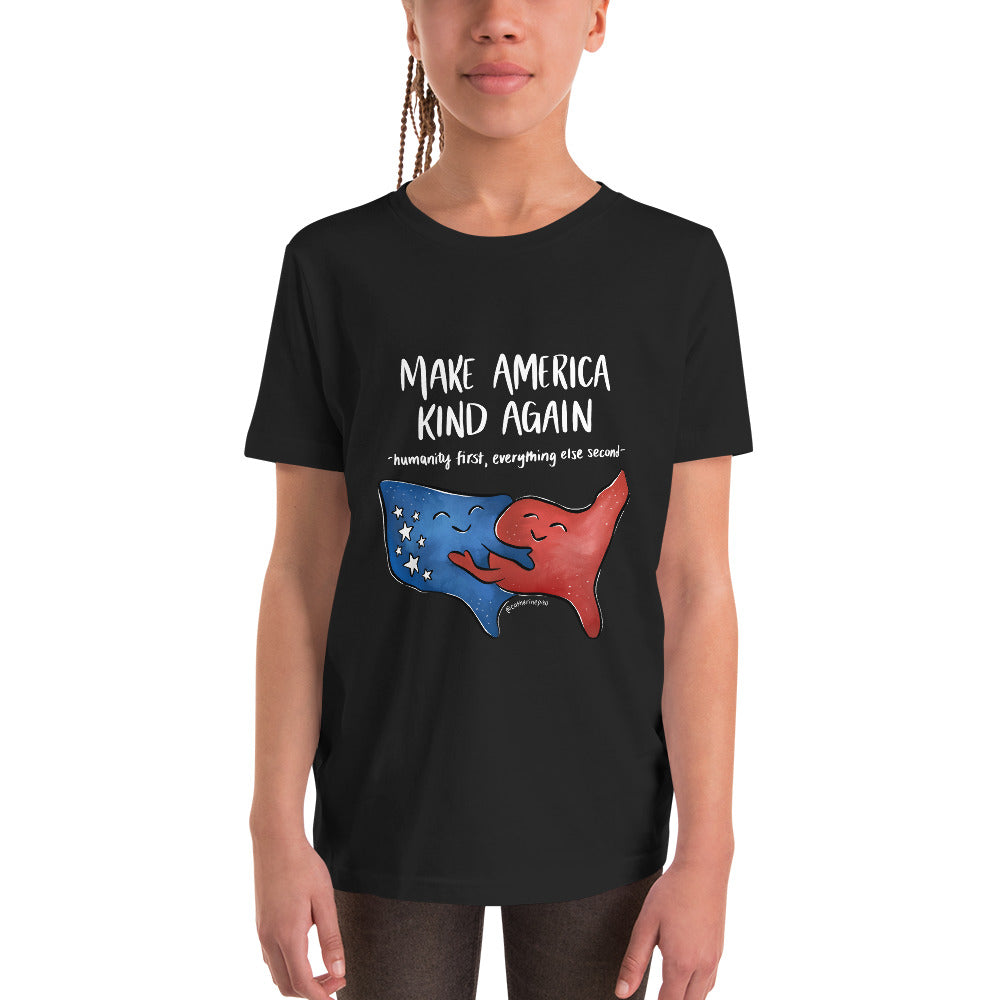 Make America Kind Again • Youth Short Sleeve T-Shirt
