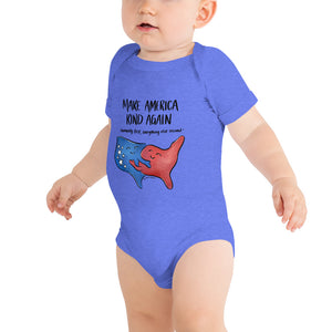 Make America Kind Again • Baby Onesie Bodysuit
